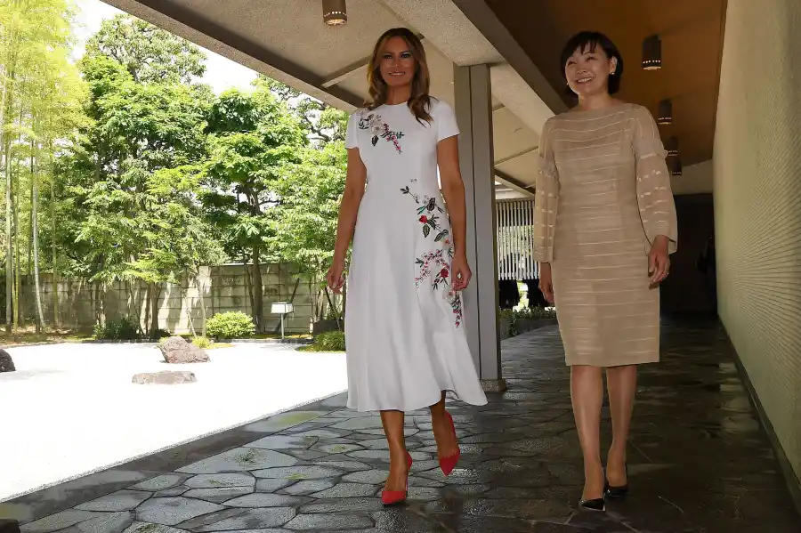 Melania Trump Memorial Day Japan