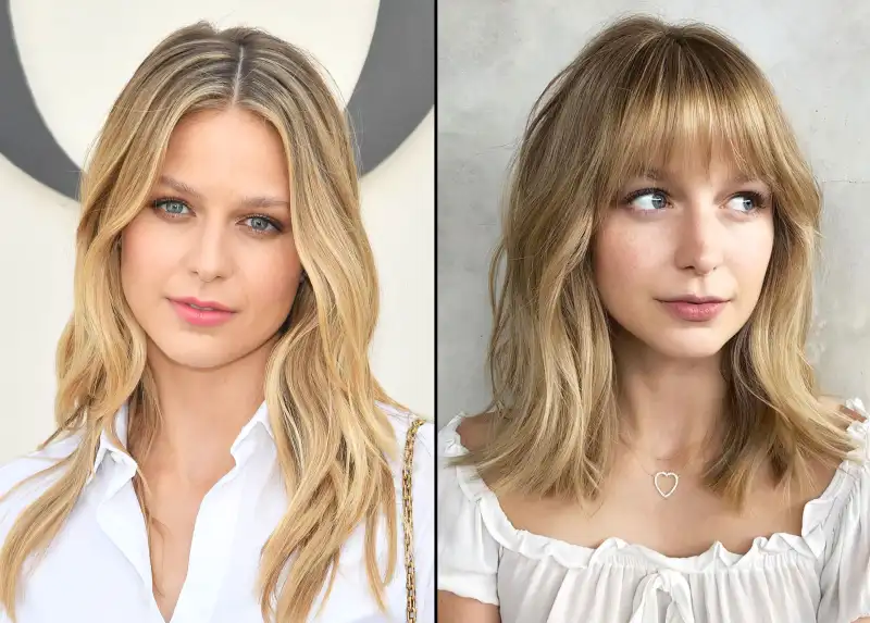 Melissa Benoist Celebrity Hair Transformation
