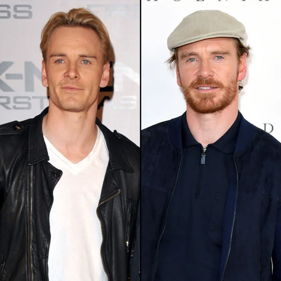 Michael Fassabender X-Men Then and Now