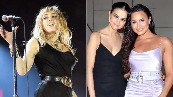 Miley Cyrus Changes 'Cattitude' Lyrics to Tease Selena Gomez, Demi Lovato