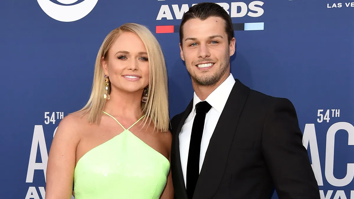 Miranda Lambert Shares Adorable Photo of Husband Brendan McLoughlin Posing With Puppies 54th Academy of Country Music Awards