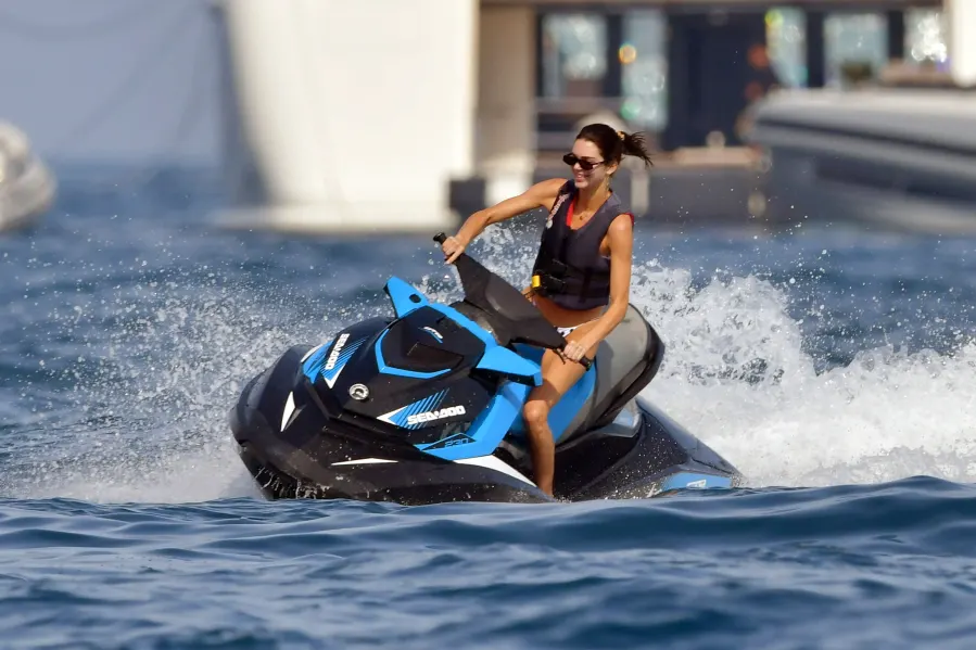 Newly Single Kendall Jenner Hangs Out With Kourtney Kardashian's Ex-Fling Luka Sabbat in Monaco