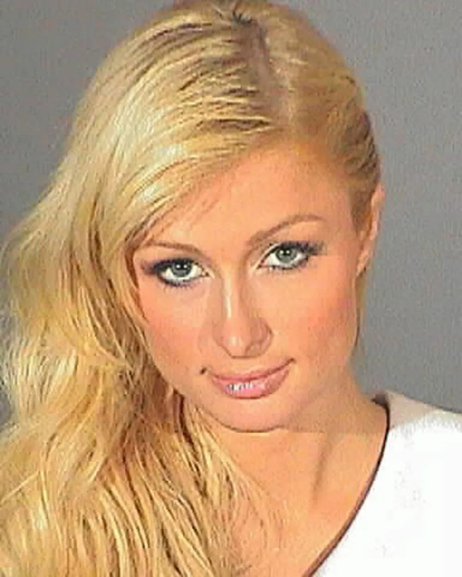 Paris Hilton Mugshot