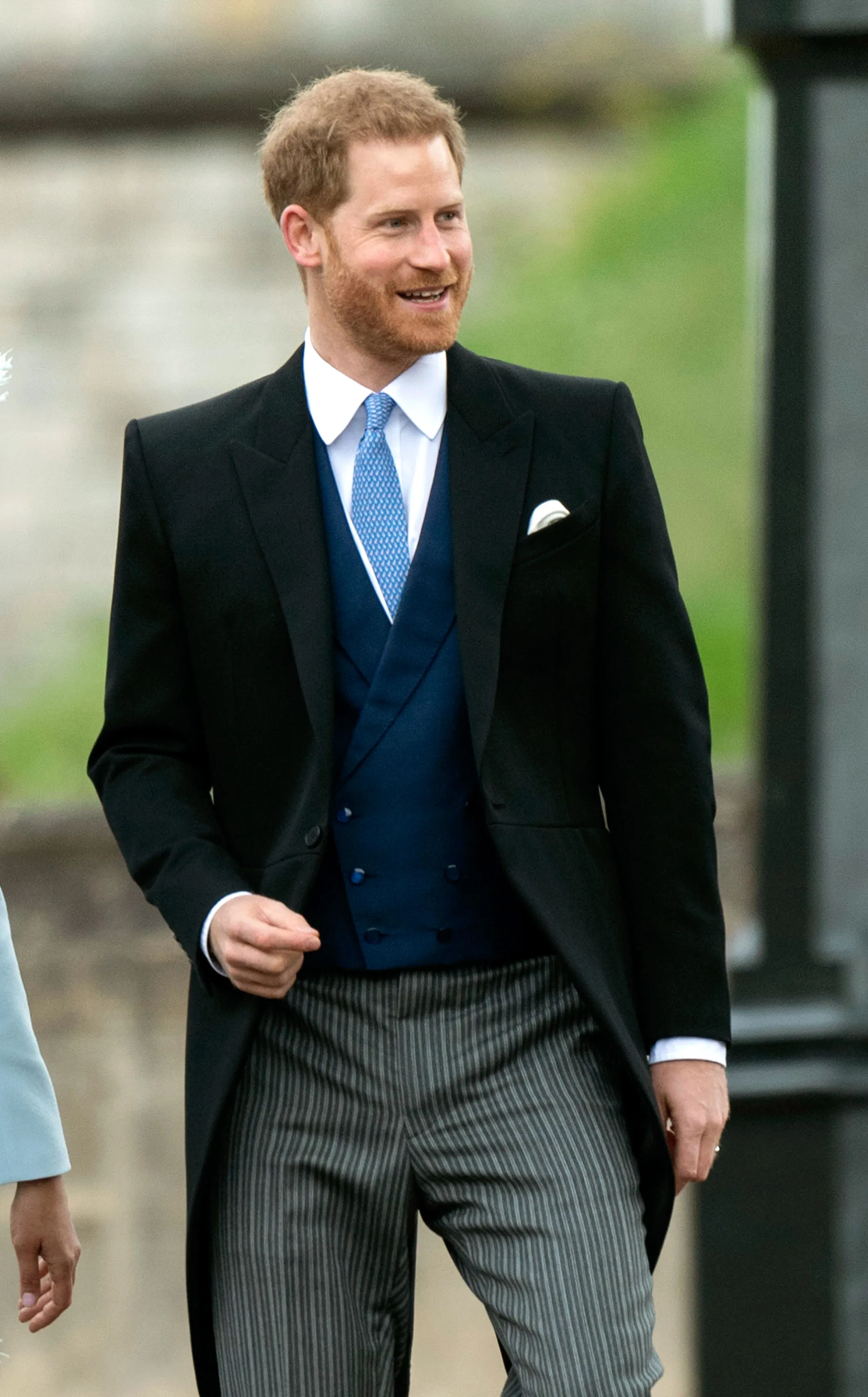 Prince Harry Attends Wedding Sans Meghan at Venue Where They Married 1 Year Ago