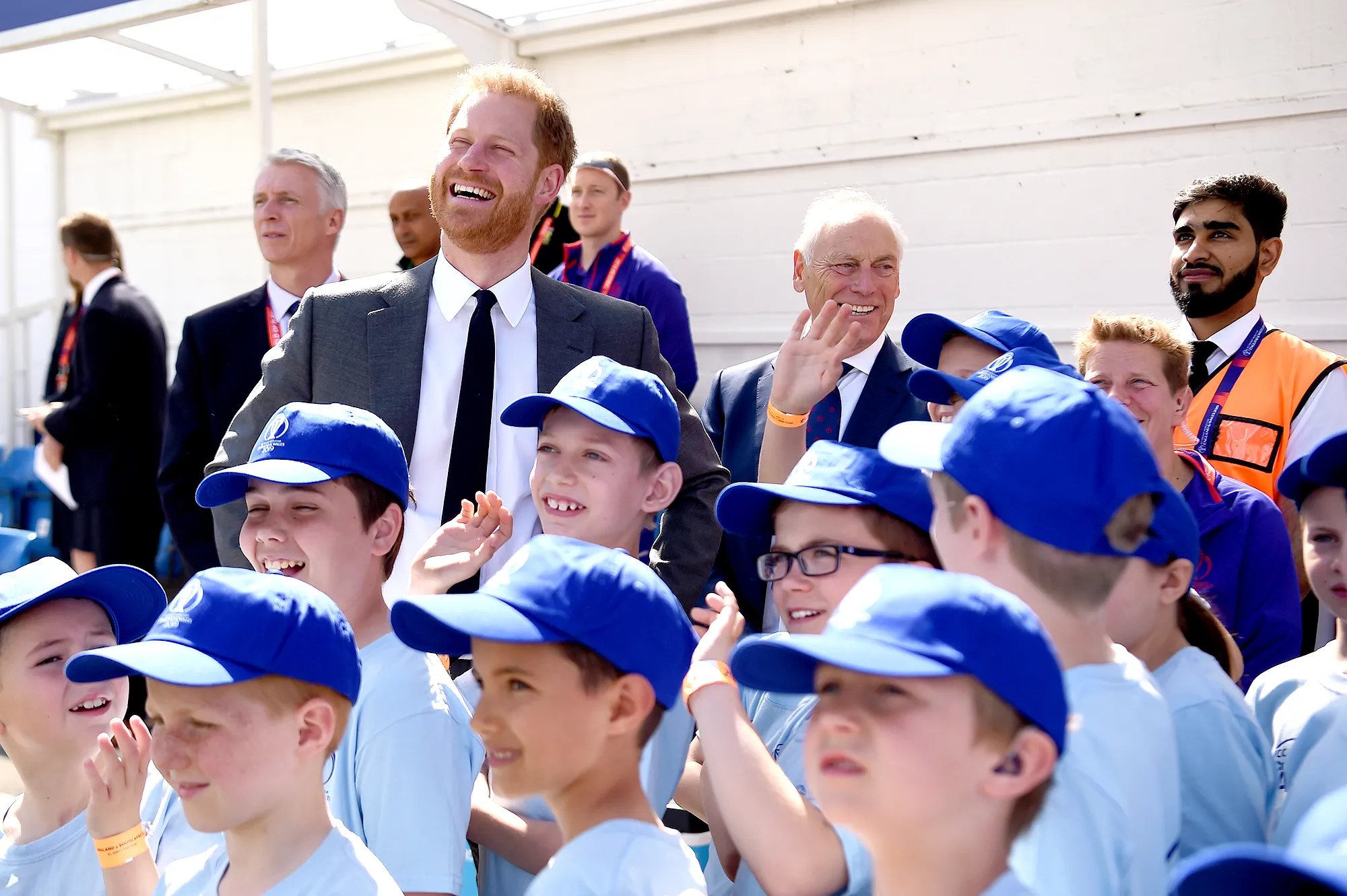 Prince-Harry-Helps-Open-The-Cricket-World-Cup