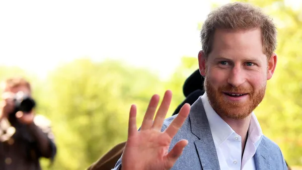 Prince Harry Visits Oxsrad Centre Opened By Princess Diana