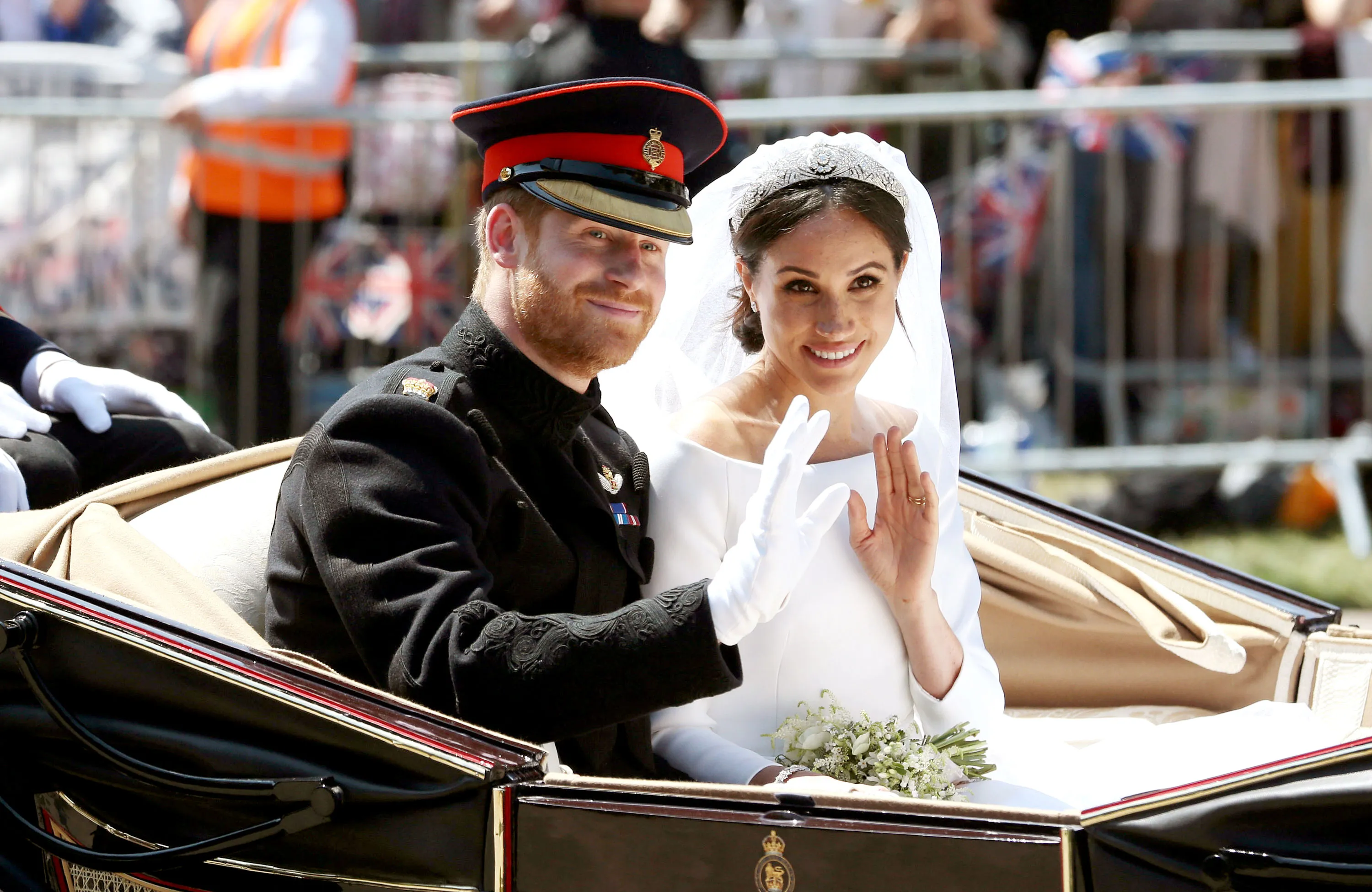 Prince Harry and Duchess Meghan Celebrate One Year Wedding Anniversary With Never Before Seen Photos