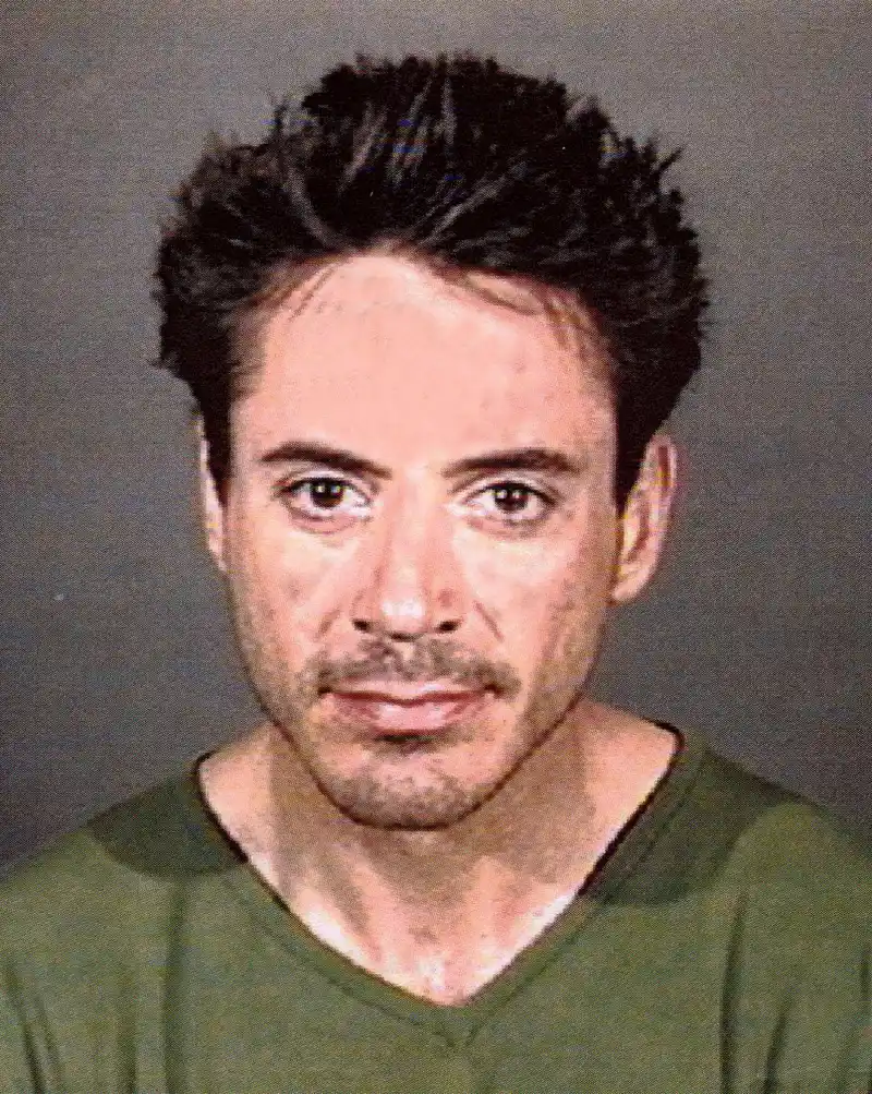 Robert Downey, Jr Mugshot