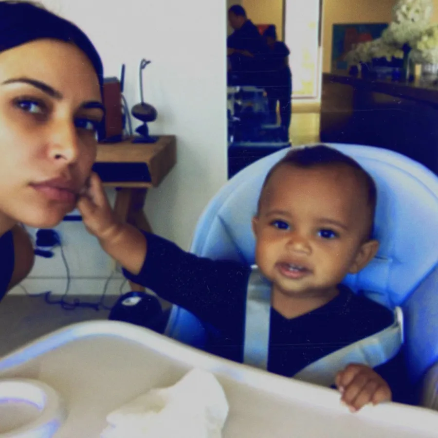 Saint West's Baby Album