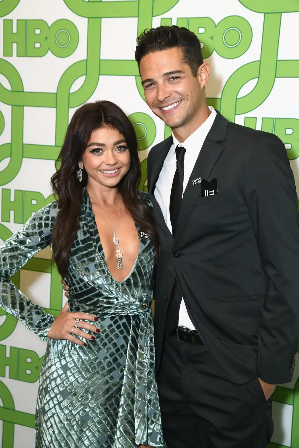 Wells Adams Sarah Hyland Parents Have Not Met Yet
