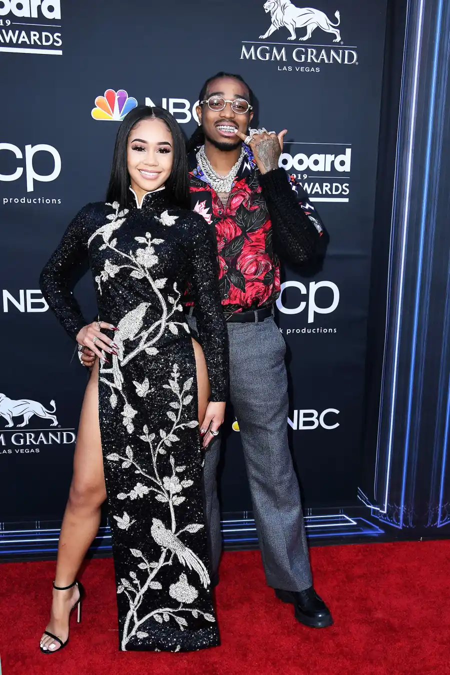See the Hottest Couples at the BBMAs Saweetie with Quavo of Migos