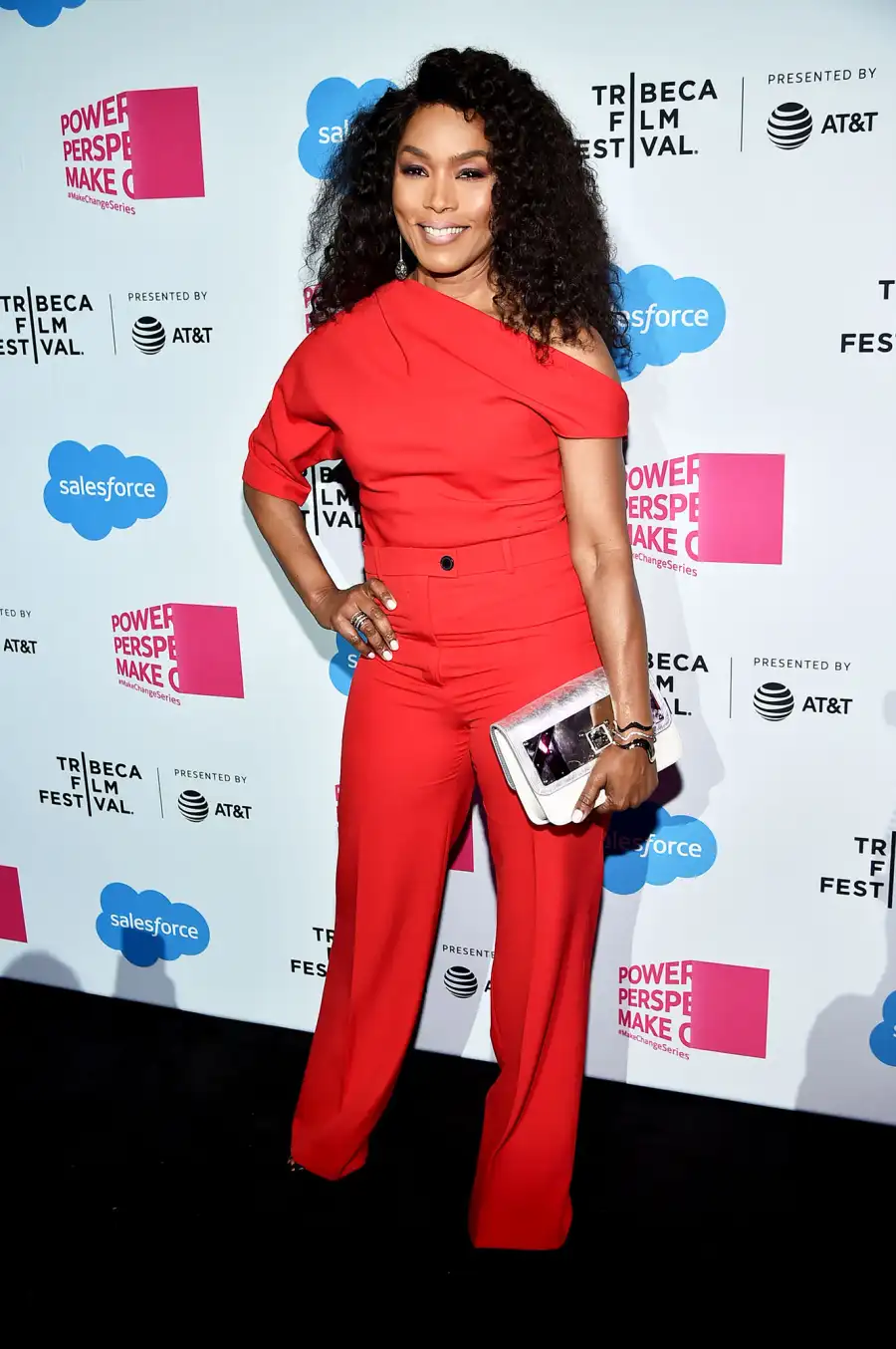 Angela Bassett Stars up Their Style Game at Tribeca Film Festival