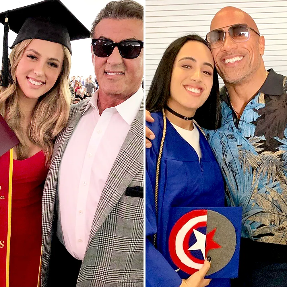 Sylvester-Stallone-and-Dwayne-Johnson-Graduating-kids-2019
