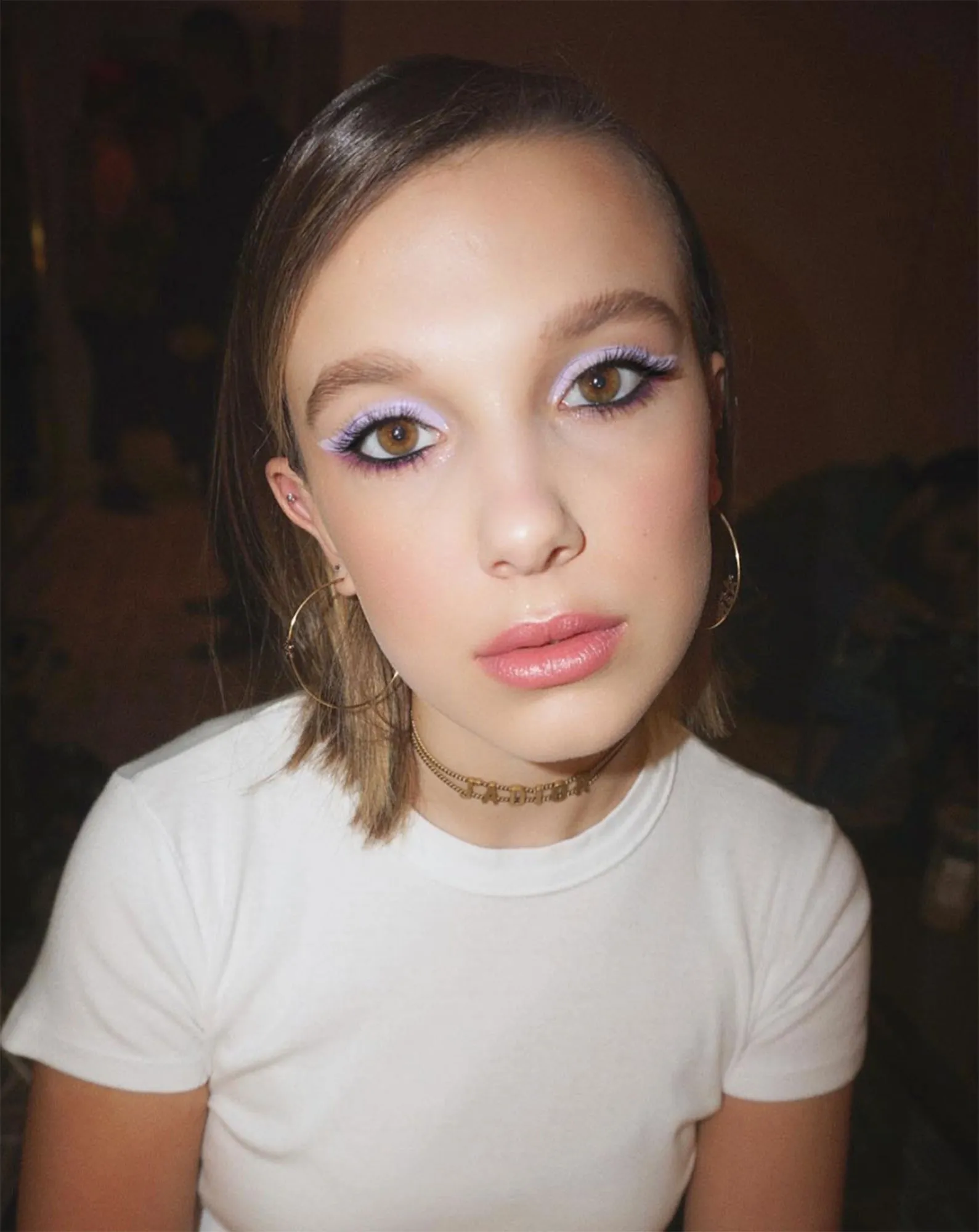 The Key to Millie Bobby Brown's Pastel Eye Makeup Is a $6 Liner