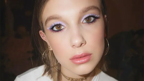 The Key to Millie Bobby Brown's Pastel Eye Makeup Is a $6 Liner