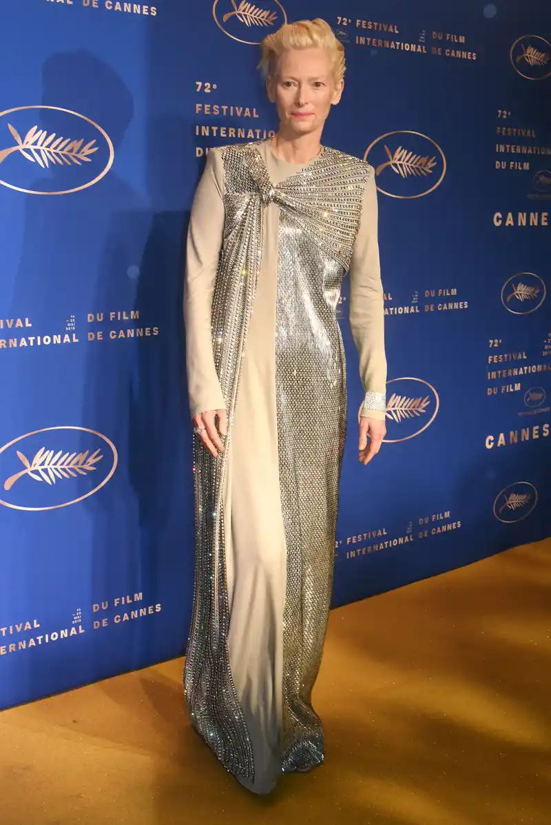 Red Carpet Gallery For Stylish Cannes Tilda Swinton