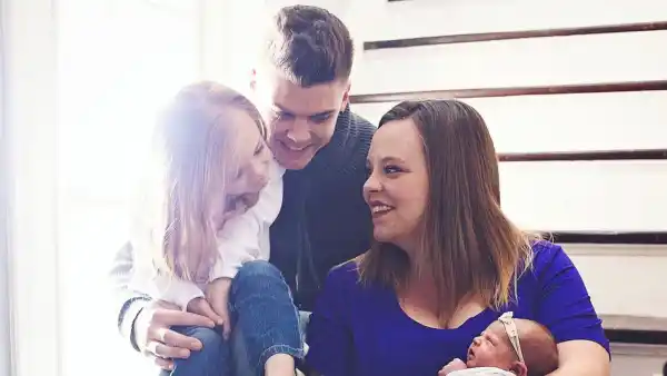 Tyler Baltierra, Catelynn Lowell, and daughters