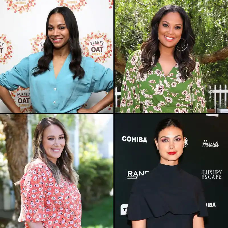 Zoe, Morena Baccarin, Laila Ali, Haylie Duff Mothers Advice