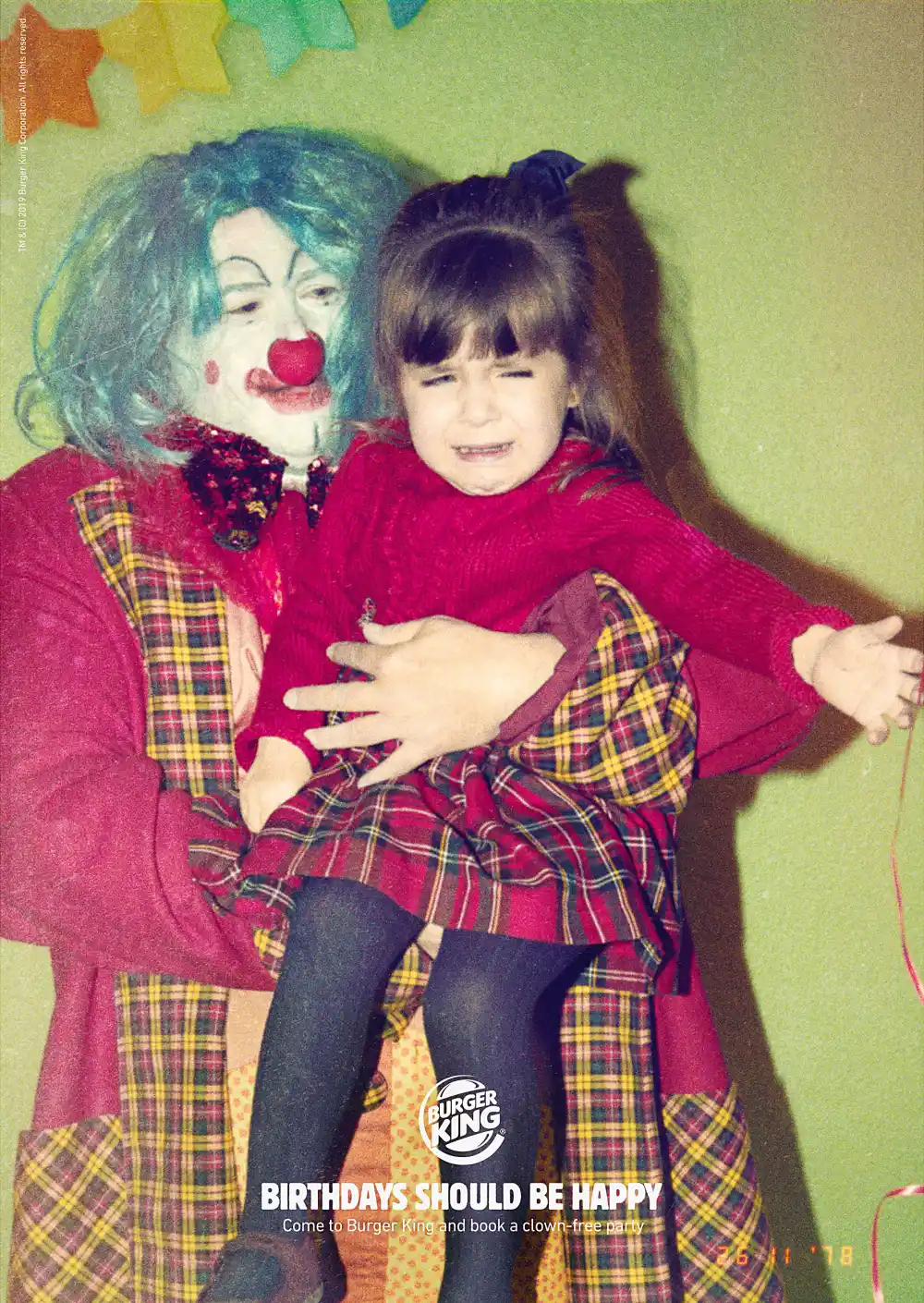 Burger King Trolls McDonald's With a Series of Scary Clown Ads