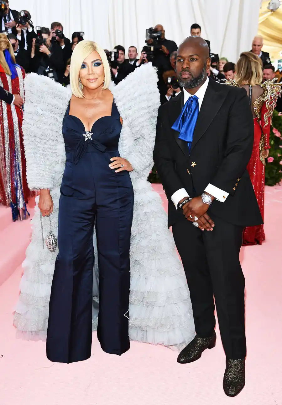 Kris Jenner and Corey Gamble met gala 2019 couples