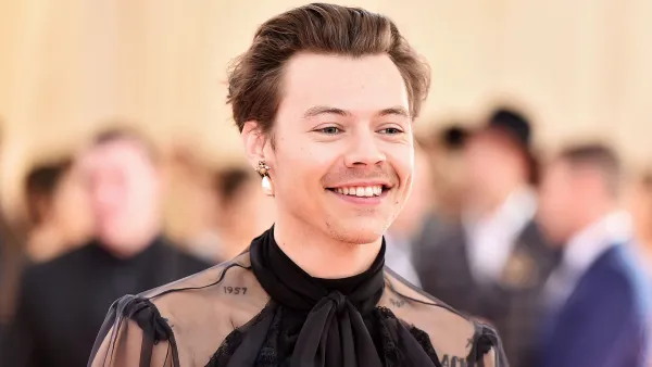Harry Styles Got His Ears Pierced for the Met Gala