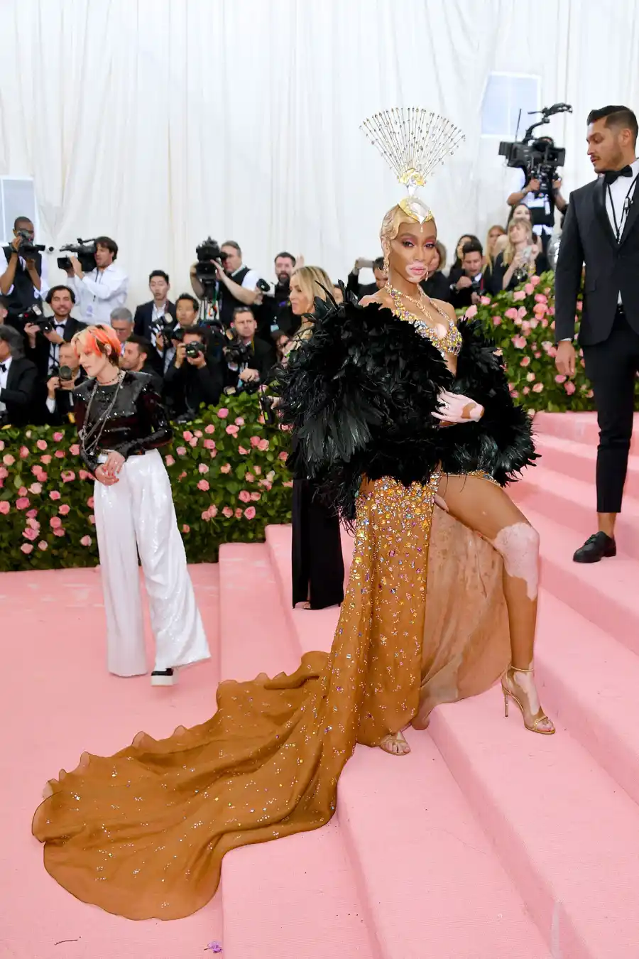 Winnie Harlow met gala 2019