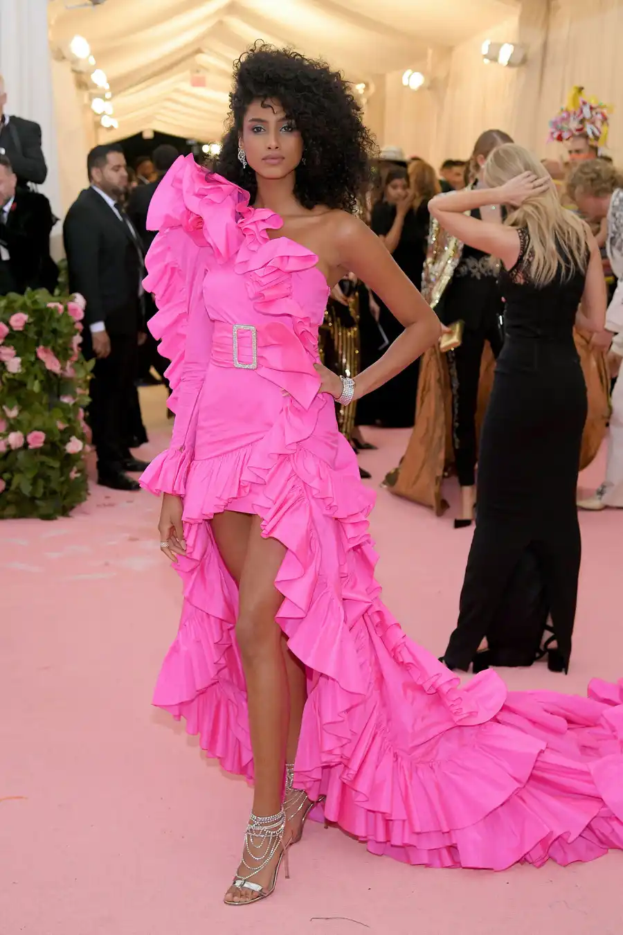 Imaan Hammam met gala 2019
