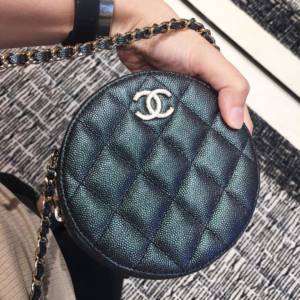 Chanel round clutch
