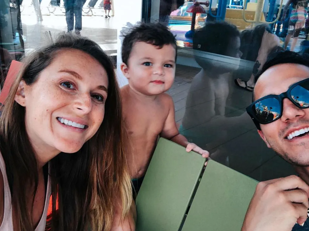 Alexa PenaVega and Carlos PenaVega and Ocean King PenaVega