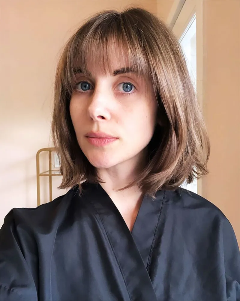 Alison Brie Brunette Instagram June 25, 2019