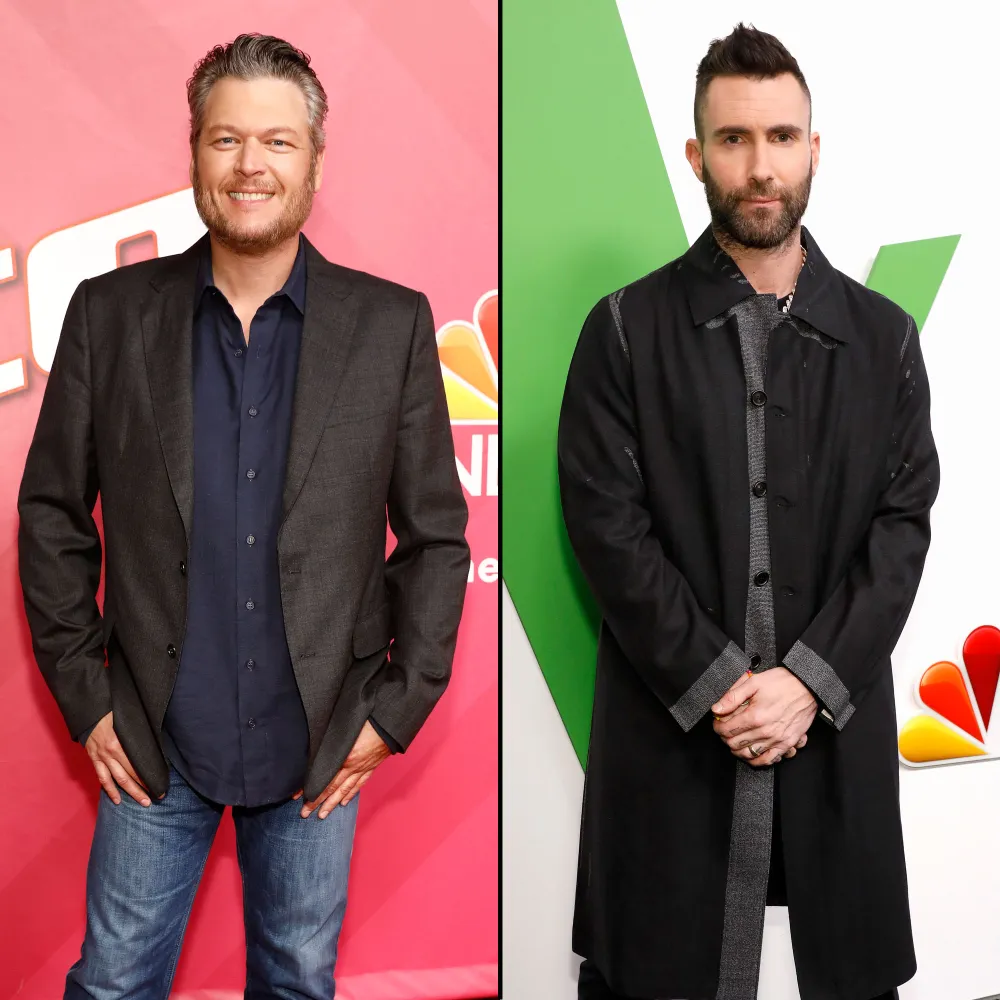 Blake Shelton and Adam Levine