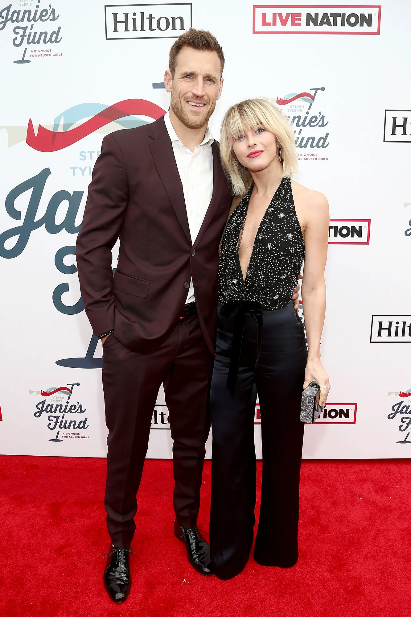 Brooks Laich and Julianne Hough Steven Tyler's Second Annual GRAMMY Awards Viewing Party