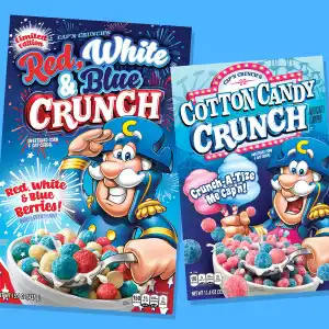 Cap'n Crunch New Flavors Summer Cereal
