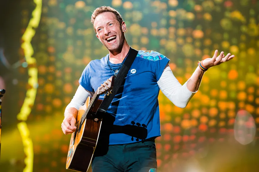 Celebrities Meat-Free Monday Chris Martin