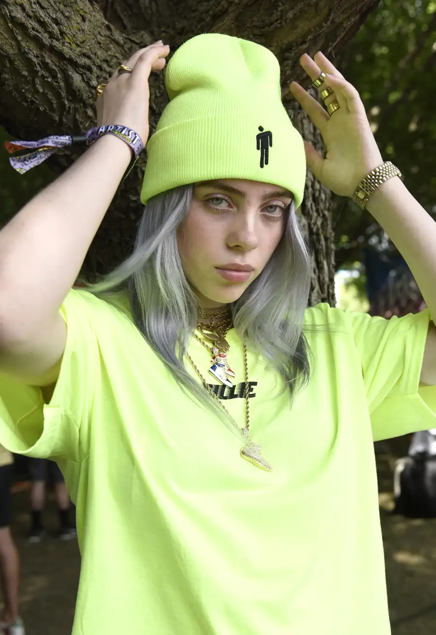 Celebrities Meat-Free Monday Billie Eilish