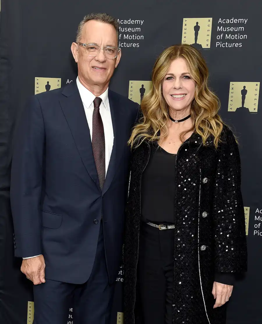 Celebrities Meat-Free Monday Tom Hanks and Rita Wilson