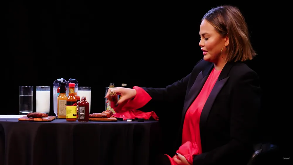 Chrissy Teigen Had to Go to the Hospital After Filming 'Hot Ones&rsquo;
