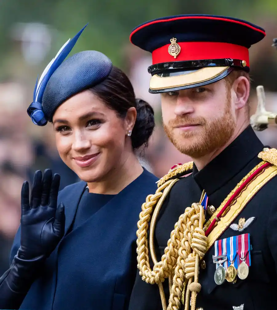 Duchess Meghan Attends Trooping the Colour Parade 1 Month After Giving Birth