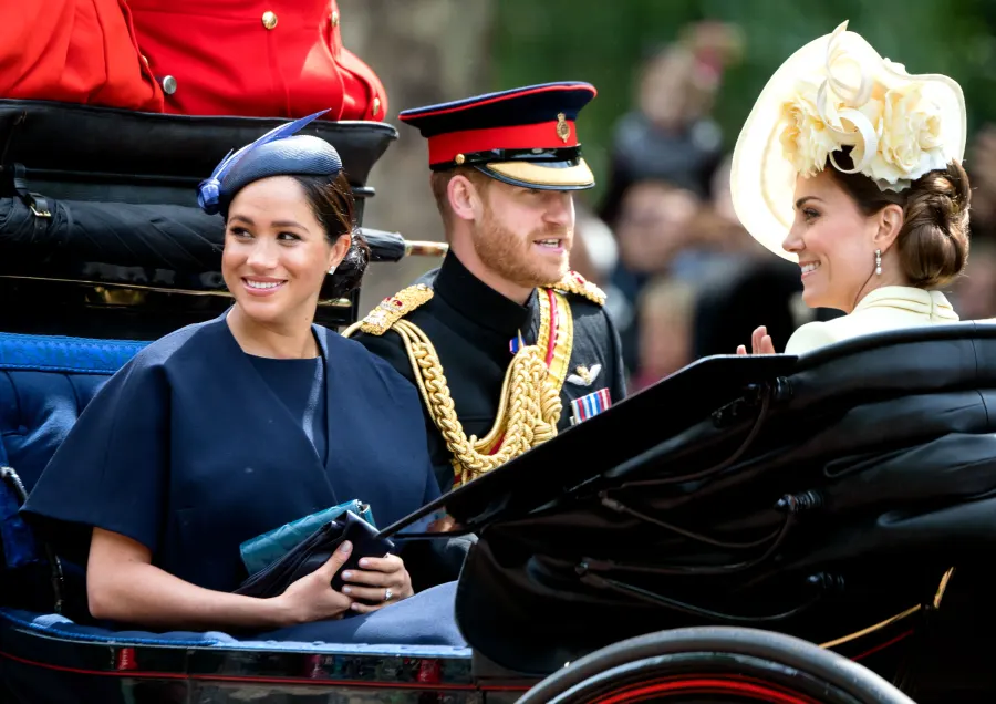 Duchess Meghan Attends Trooping the Colour Parade 1 Month After Giving Birth
