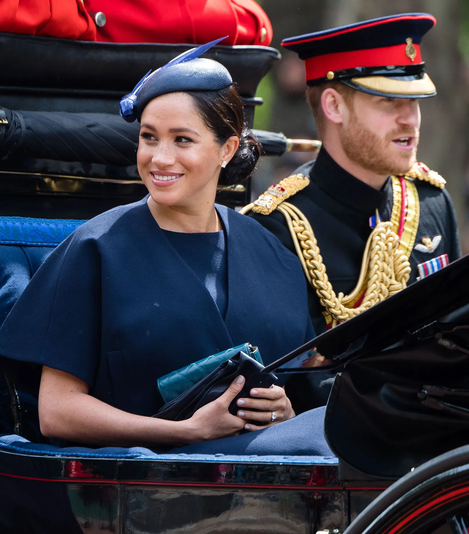 Duchess Meghan New Diamond Ring From Prince Harry Anniversary Gift Not a Push Present