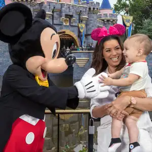 Eva Longoria Celebrates Son Santiago Birthday Disneyland