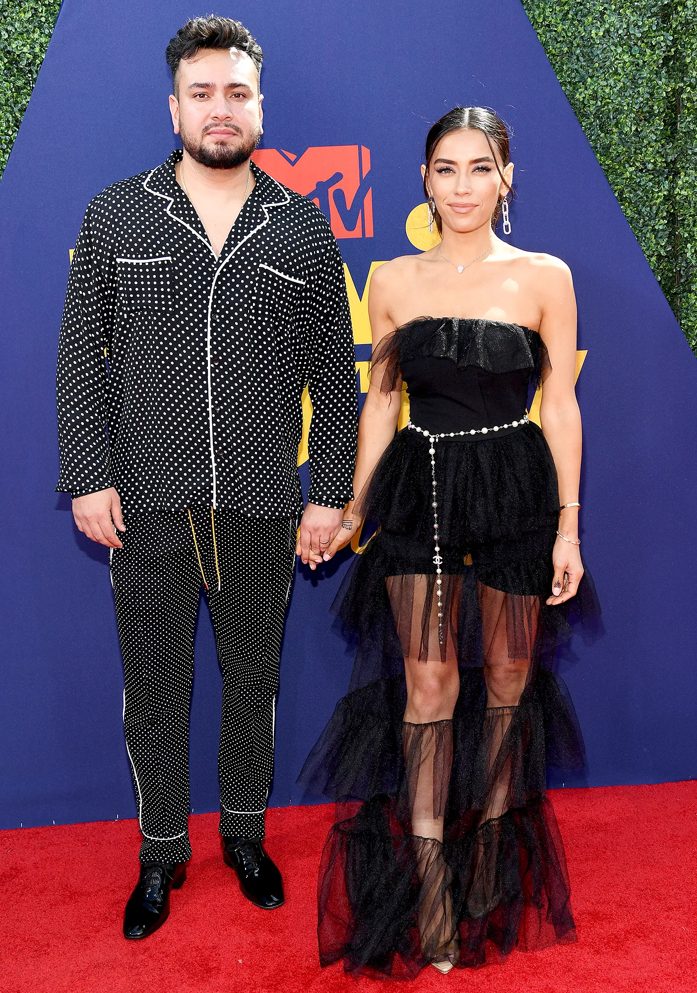 Frankie-Delgado-and-Jen-Delgado-nervous-appearing-on-The-Hills