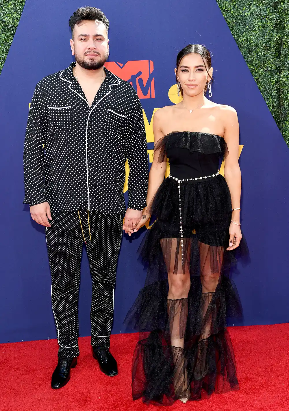 Frankie-Delgado-and-Jen-Delgado-nervous-appearing-on-The-Hills