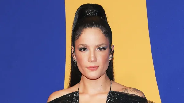 Halsey Black Outfit June 21, 2019