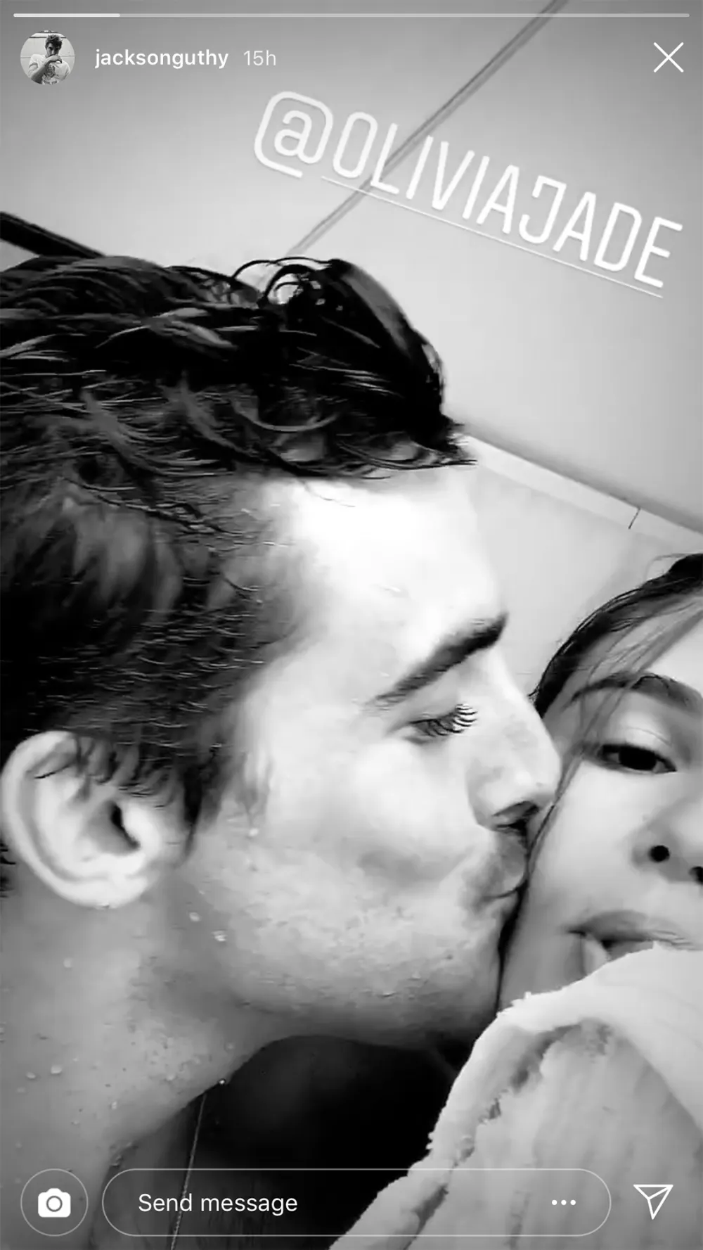 Jackson Guthy Kisses Olivia Jade Following Split