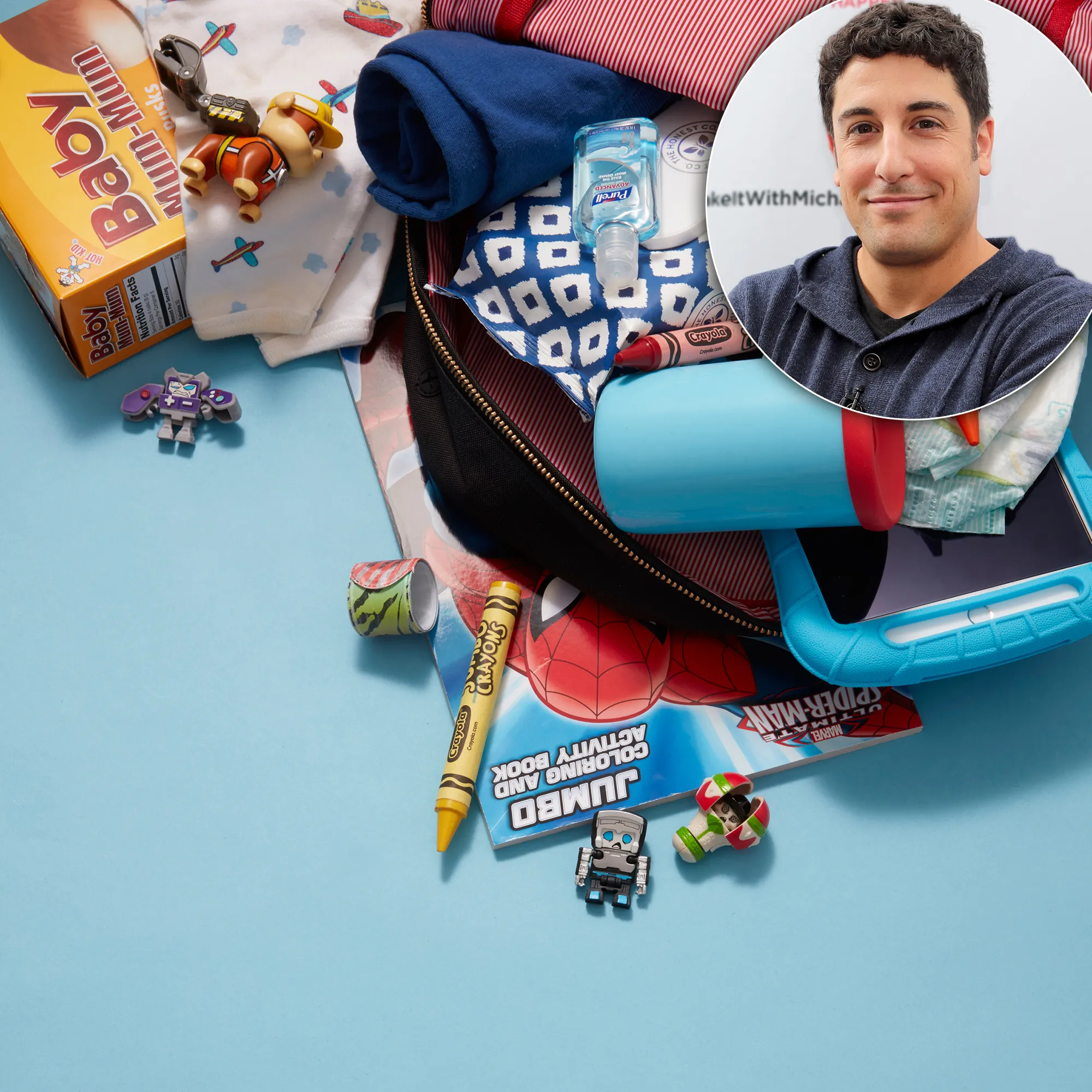 Jason Biggs: What's in My Diaper Bag?