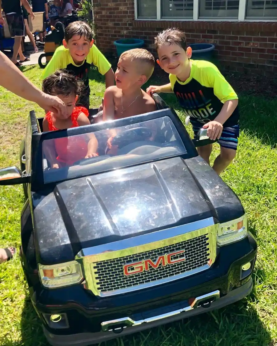 Jenelle Evans and David Eason Celebrate Her Son Kaiser’s 5th Birthday With Her Kids
