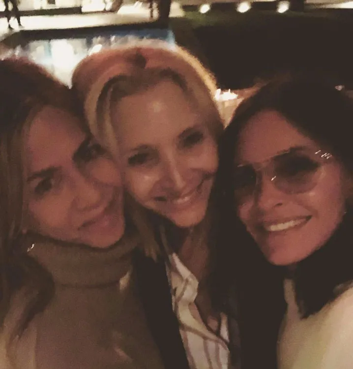 Jennifer Aniston, Lisa Kudrow, and Courteney Cox