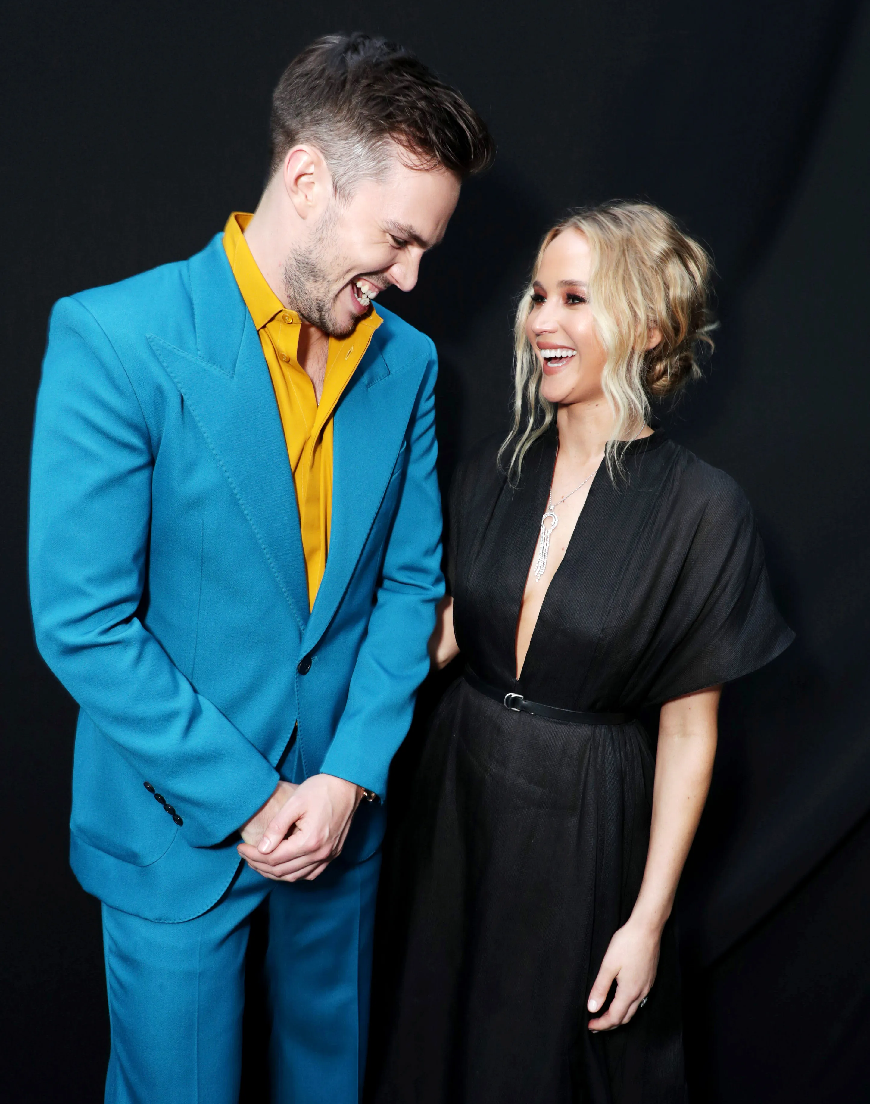 Jennifer Lawrence Nicholas Hoult Catch Up Dark Phoenix Premiere 5 Years After Split