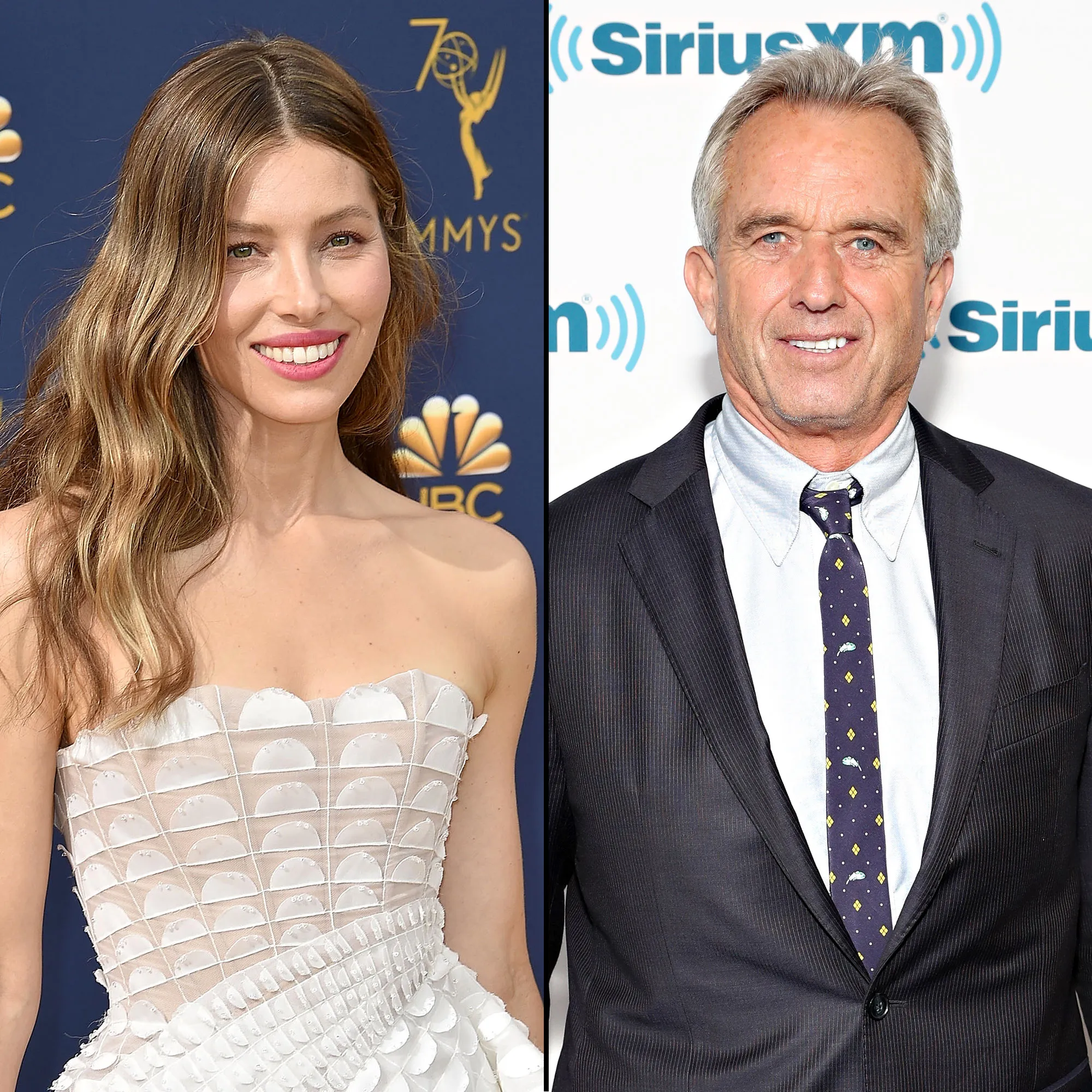 Jessica Biel Poses With Robert F. Kennedy Jr Anti-Vaxxer
